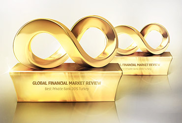 Global Financial Market Review'da birincilik ödülü bir kez daha Yapı Kredi Özel Bankacılık'in.